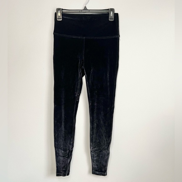 Lululemon Size 8 • Wunder Lounge High-Rise Leggings 28" *Velvet Black. - Picture 1 of 3